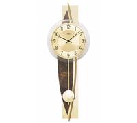 Modern wall clock with quartz movement from AMS AM W7453 NEW