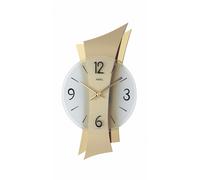 Modern wall clock with quartz movement from AMS AM W9397 NEW