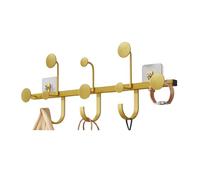 Modern Wall Hoo Self-Adhesive Coat Rack Bathroom Towel Hoo for Coats Hats & Keys No Drill Installat (d 45cm/17.7in)