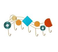 Modern Wall Hooks for Bedroom - Lightweight Metal Luxury Wall Hangers Simple & Stylish Coat Racks Versatile Storage Solutions for Bags and Accessories