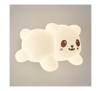 Modern Wall Lamp Animal Wall Light for Kids Room Cartoon Sconce 18W LED with 3 Color Temperatures PE Lampshade