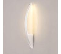 Modern Wall Lamp Long Strip LED Wall Light Indoor Black Linear Wall Sconce Hallway Wall Lighting White Nordic Dimmable for Bedroom Living Room Farmhouse
