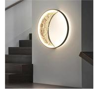Modern Wall Lamps & Sconces, Simple Moon Wall Lamps for Indoor and Outdoor Use, Decorative Wall Lighting Fixture for Living Room, Bedroom, Bedside, Villa Foyer, Home Decor, Contemporary Wall Mounted L