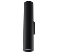 Modern Wall lamp LAGOS 2 Black Steel GU10 LED SOLLUX LIGHTING lights up down new