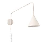 Modern Wall Light NOX Steel Beige E14 LED SOLLUX LIGHTING