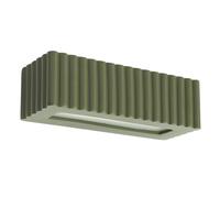 Modern Wall Light RIGATA Ceramic Olive green E27 LED SOLLUX LIGHTING