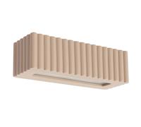 Modern Wall Light RIGATA Ceramic Taupe E27 LED SOLLUX LIGHTING
