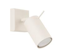 Modern Wall Light RING Steel Beige GU10 LED SOLLUX LIGHTING