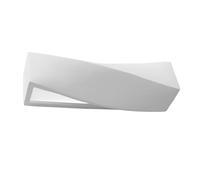 Modern Wall Light SIGMA Ceramic White E27 LED SOLLUX LIGHTING