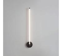 Modern Wall Lights Black Long Strip Sconce Indoor LED Brass Linear Wall Lamp Bathroom Vanity Light for Bedroom Bedside Living Room Hallway Foyer Porch Wall Mounted Sconce