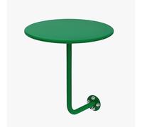 Modern Wall Mounted Bar Table Iron Art Small Round Floating Desk L Shaped Design for Cafe & Dessert Shop Versatile End Table