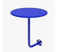 Modern Wall Mounted Bar Table Iron Art Small Round Floating Desk L Shaped Design for Cafe & Dessert Shop Versatile End Table