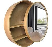 Modern Wall Mounted Bathroom Cabinet with Makeup & Round MirrorsSlish Sto Solut for nizing tials in Your Bathroom Space