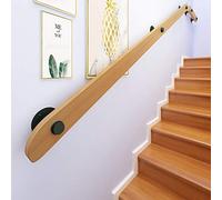 Modern Wall Mounted Pine Railing Kit for Home & Garden12ft/360cm & 180cm Opts Ideal for Decking Corridors Lofts & Outdoor Spaces