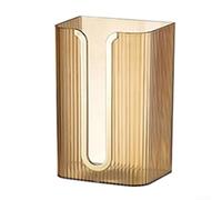 Modern Wall Mounted Tissue Box Perfect for Organizing Tissues and Face Towels in Your Bathroom (yellow)
