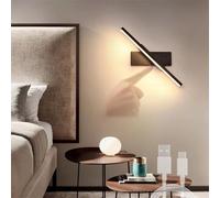 Modern Wall Sconces, Indoor Wall Lighting with Swivel Lamp Head Flexible Reading Wall Sconce Rechargeable Wall Light with USB Port Eye Protecting Wall Lamp for bedroom corridors study room stairw