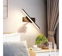 Modern Wall Sconces, Indoor Wall Lighting with Swivel Lamp Head Flexible Reading Wall Sconce Rechargeable Wall Light with USB Port Eye Protecting Wall Lamp for bedroom corridors study room stairw