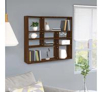 Modern Wall Shelf Wall-Mounted Shelf Storage Display Rack Organiser Unit vidaXL