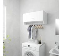 Modern Wardrobe Cabinet Hanger Clothes Storage Organiser Engineered Wood vidaXL