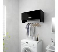 Modern Wardrobe Cabinet Hanger Clothes Storage Organiser Engineered Wood vidaXL