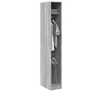 Svvalka Wardrobe Grey Sonoma 30x50x200 cm Engineered Wood
