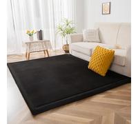 Modern Washable Area Rug 100x100cm Soft Non Slip Carpet for Living Room & Nursery 2cm Thick Kids Mat Perfect Home Decor for Boys & Girls