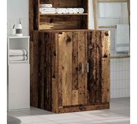 vidaXL Washing Machine Cabinet Old Wood 70.5x71.5x91.5 cm