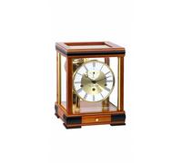 Modern watch in cherry wood with mechanical winding movement, 8 days running ...