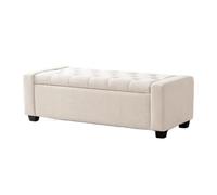 Modern White Bed End StoolVersatile Dressing Bench Shoe Storage & Living Room Sofa TableStylish Small Furniture for Bedroom & Home Decor