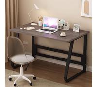 Modern White Computer Desk for Home Office & Study - Easy to Assemble Writing Table, 60x50cm (24x20in), Ideal for Students, Work, Gaming & Farmhouse Style