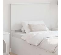 Modern White Headboard 100 cm Engineered Wood Chic Design for Bedroom Decor