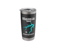 Modern Williamstown Lake, Kentucky Stainless Steel Insulated Tumbler