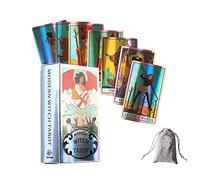 Modern Witch Tarot Laser Cards,with bag,Firend Game,Fortune Telling Toys