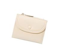Modern Women's Thin Wallet PU Leather Multi-Pockets Lightweight Zippered Closure Practical Essentials On-The-Go Modern Card Case