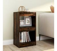 Modern Wooden Bookcase Book Storage Cabinet Room Divider Wood Freestanding Unit
