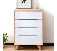 Modern Wooden Chest of Drawers - 4/5/6 Drawer Storage Cabinet with Concea Handles for Bedroom & Living Room - Stylish nizer 58x40x117cm