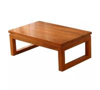 Modern Wooden Coffee Table Low Dining & Study Table Elm 70x45x30CM Versatile for Living Room & Home Décor Stylish Tea Table