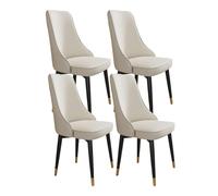 Modern Wooden Dining Chairs Set Upholstered Back & Seat Stylish Kitchen & Dining Room Seating Ideal for Restaurants & Living Rooms