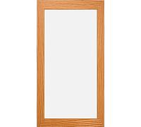 Modern Wooden Effect Photo Frames | Large Maxi Poster Frames | Picture Frame With Plexiglass Window | Home Decor Wall Mounting Frame (Oak, 100x50 cm)