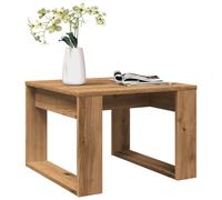 vidaXL Side Table Artisan Oak 50x50x35 cm Engineered Wood