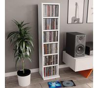 Modern Wooden Open CD Storage Shelving Cabinet Stand Home Media Wood Unit Rack