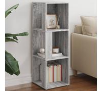 Vidaxl Corner Cabinet Grey Sonoma 33X33X100 Cm Engineered Wood