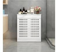 Modern Wooden Radiator Cover Stylish Heating Cover for Living Room & Hallway Decorative Radiator Cabinet 60x70x25cm Sleek Radiator Shield Home Heating Solution.
