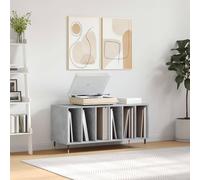 Modern Wooden Record Vinyl Storage Cabinet Wood DVD CD Open Unit Cabinets Shelf
