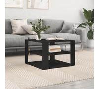 Modern Wooden Square Living Room Coffee Table Side End Sofa Wood Tables Shelf