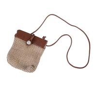 Modern Woven Phone Handbag For Fashion Individuals Spacious PU Leather Shoulder Bag Crossbody Purse Everyday Use Korean Fashion Accessory