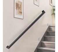Modern Wrought Iron il for Indoor Stairs, Square Safety Railing & Support Bar, Decorative Wall Staircase Guardrail (0.6m)