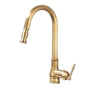 Modern Yellow Kitchen Faucet, Single Lever Mixer Tap, High Flow Waterfall Spray, Easy Control, Contemporary Design for Sink, Replacement Spout, Stylish Kitchen Fixture