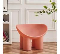 Modern Yellow Round Stool - Creative Leisure Chair for Dining Living Room & Study - Practical Single Sofa Stool for Home Decor & Comfort