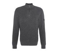 Modern Zip Jumper Charcoal Marl - male - Barbour - Turtlenecks - Gray - XL - Knitwear XL